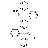 Benzene,1,4-bis(methoxydiphenylmethyl)-